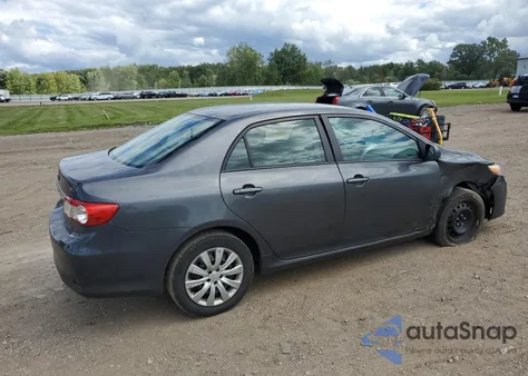 2012 Toyota Corolla Base from USA, damaged, VIN 2T1BU4EE8CC786116
